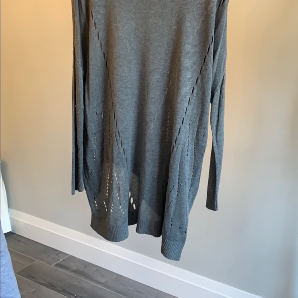 Grey tunic sweater - Picture 3 of 5